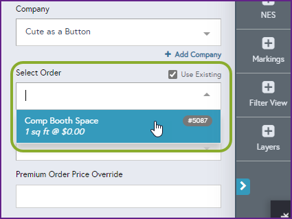 WF5_Select Existing Booth Order.png